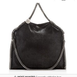 Stella McCartney Flabella Small Tote - Black/Silver
